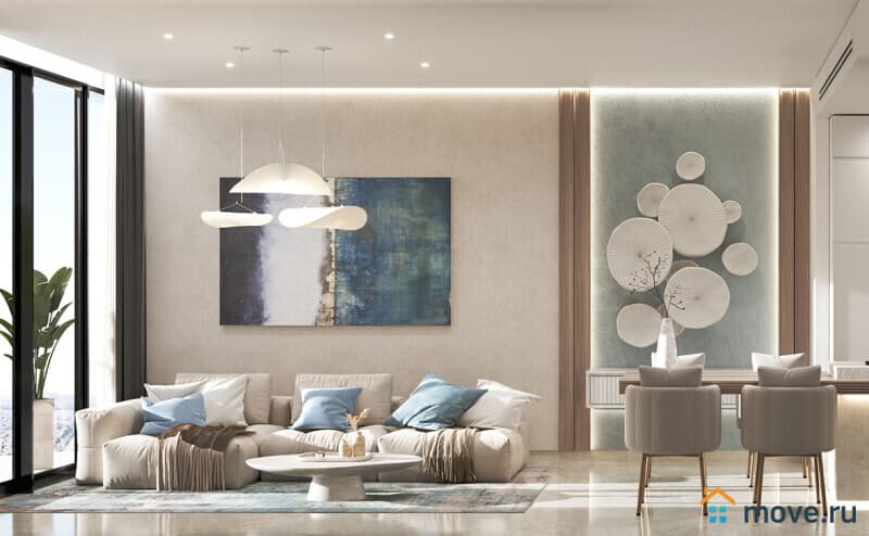 2-комн. апартаменты, 83 м²