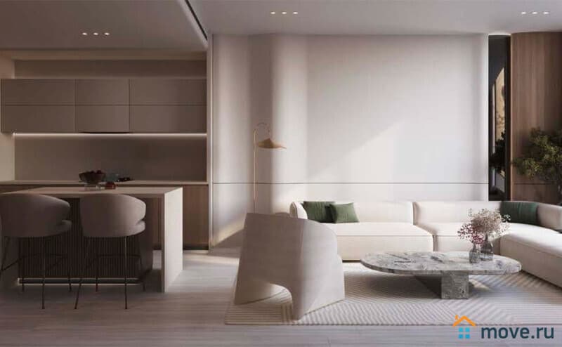 студия, 41 м²