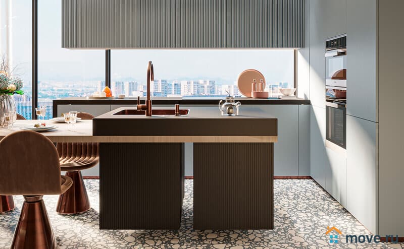студия, 41 м²