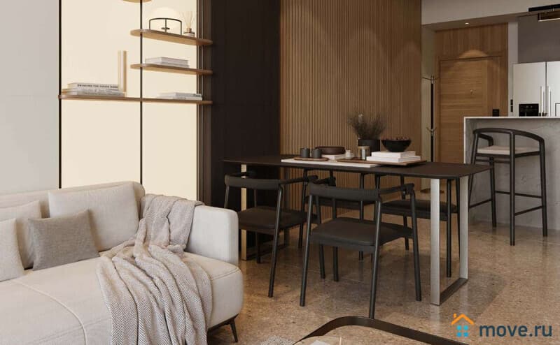 1-комн. апартаменты, 40 м²