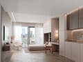 Купить однокомнатные апартаменты, 34 м², этаж 1 из 19. Фото 8