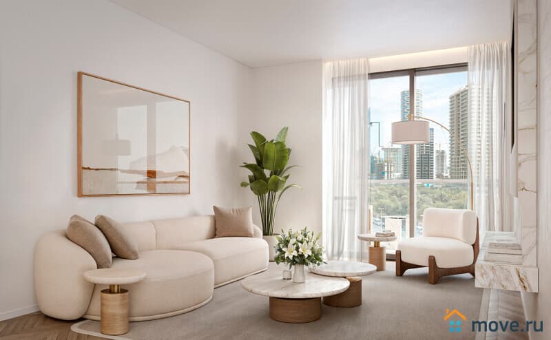 1-комн. апартаменты, 34 м²