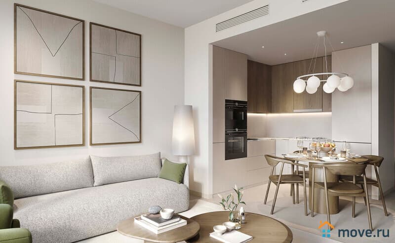 1-комн. апартаменты, 56 м²