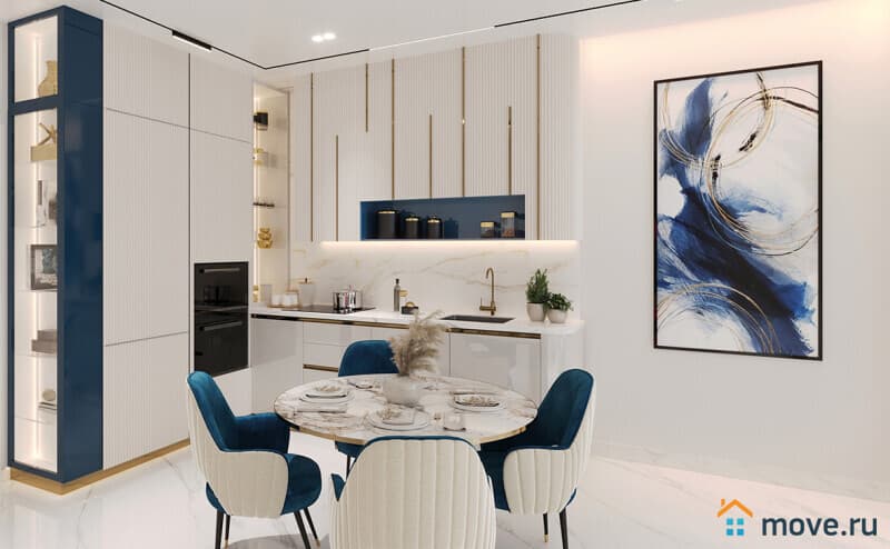 1-комн. квартира, 51 м²