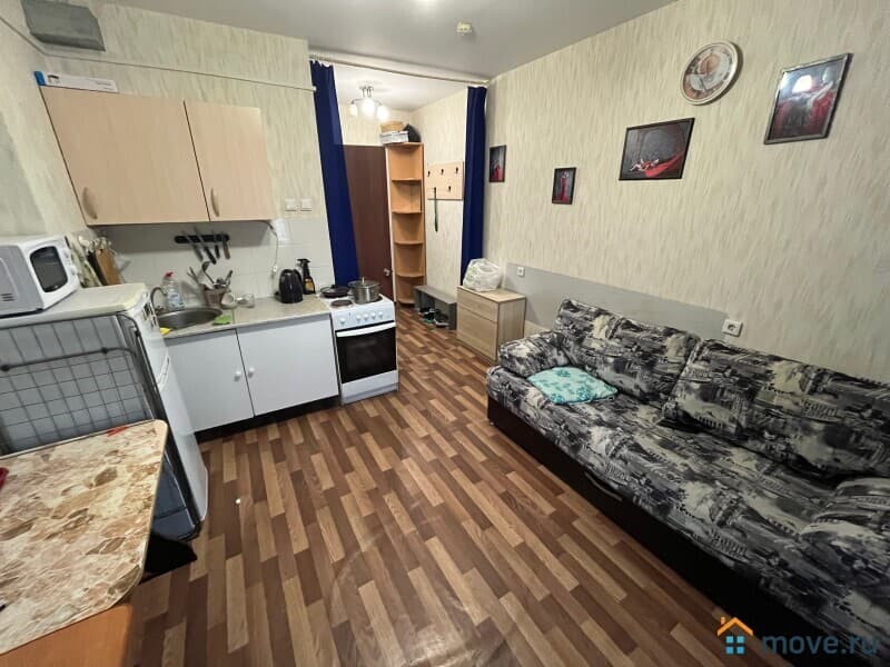 студия, 21 м²