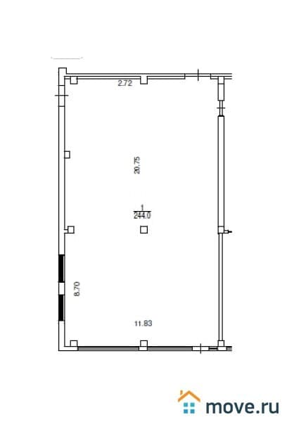 свободного назначения, 244 м²