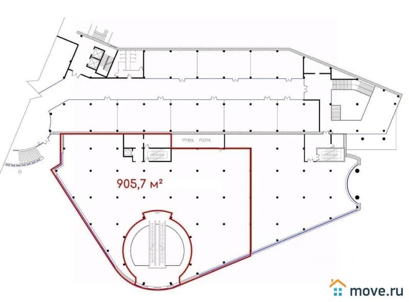 офис, 905.7 м²