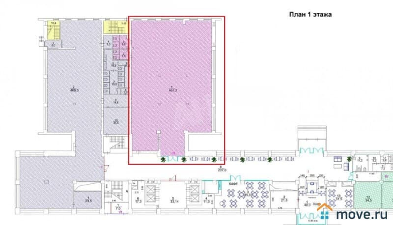 свободного назначения, 461.2 м²