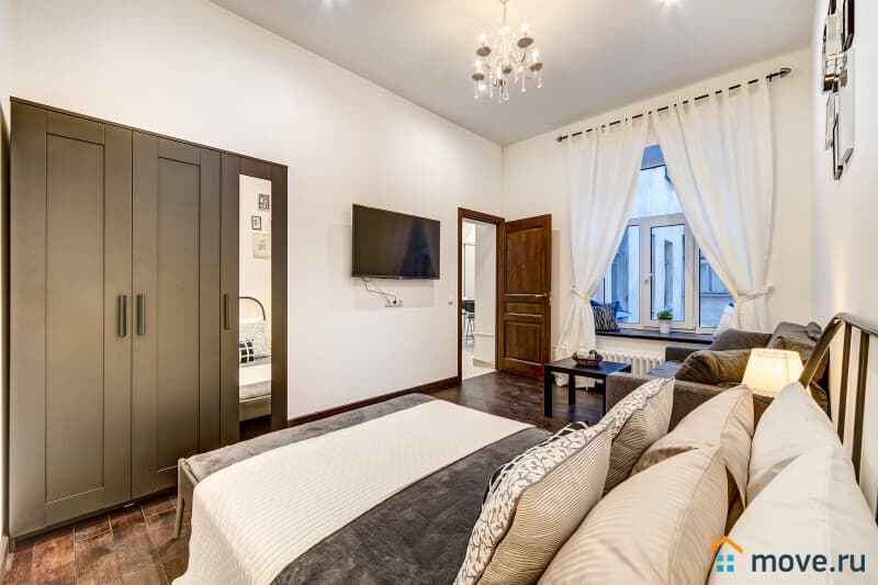 1-комн. апартаменты, 38 м&sup2;