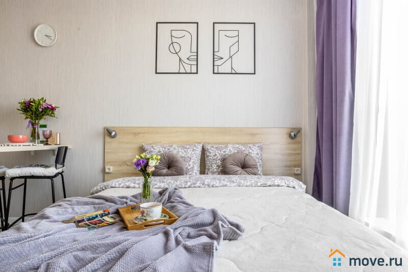 1-комн. апартаменты, 27 м²