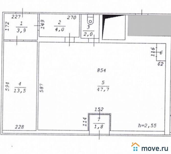 свободного назначения, 74.8 м²