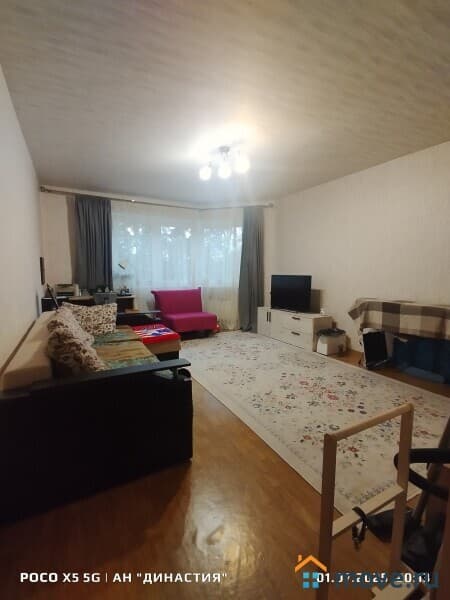 1-комн. квартира, 44.4 м²