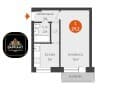 Продать однокомнатную квартиру, 29.2 м², этаж 2 из 5. Фото 2