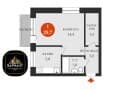 Объявление о продаже однокомнатной квартиры, 29.7 м², этаж 2 из 4. Фото 2