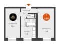 Продам двухкомнатную квартиру, 44.6 м², этаж 1 из 3. Фото 2