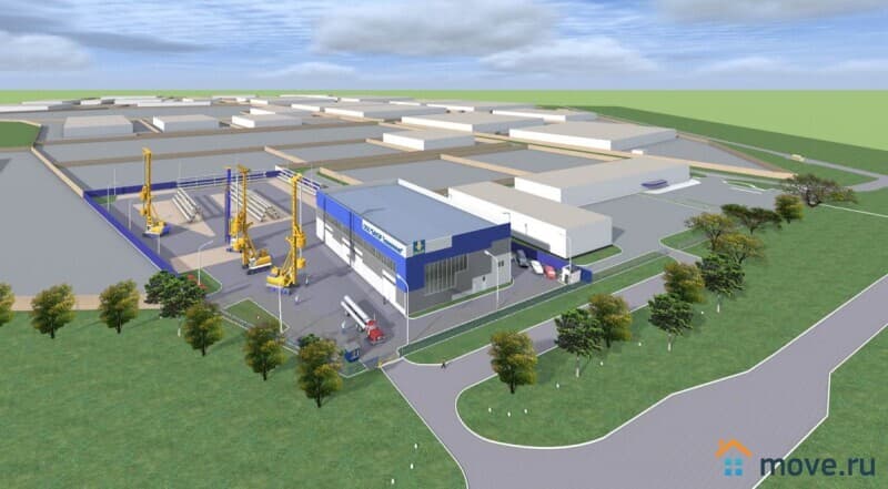 земля промышленного назначения, 20 га