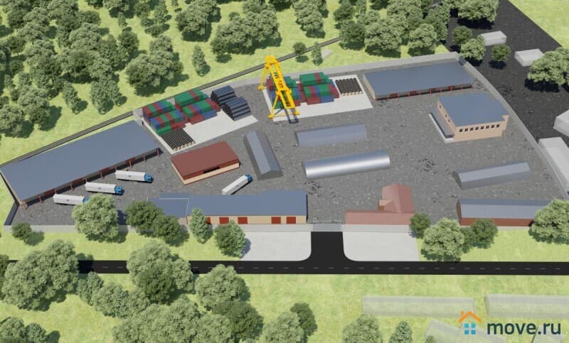 земля промышленного назначения, 1.3 га