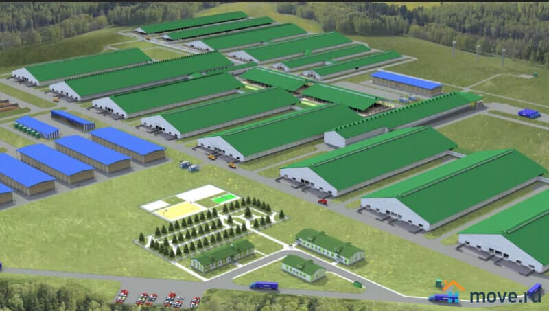 земля промышленного назначения, 50 га