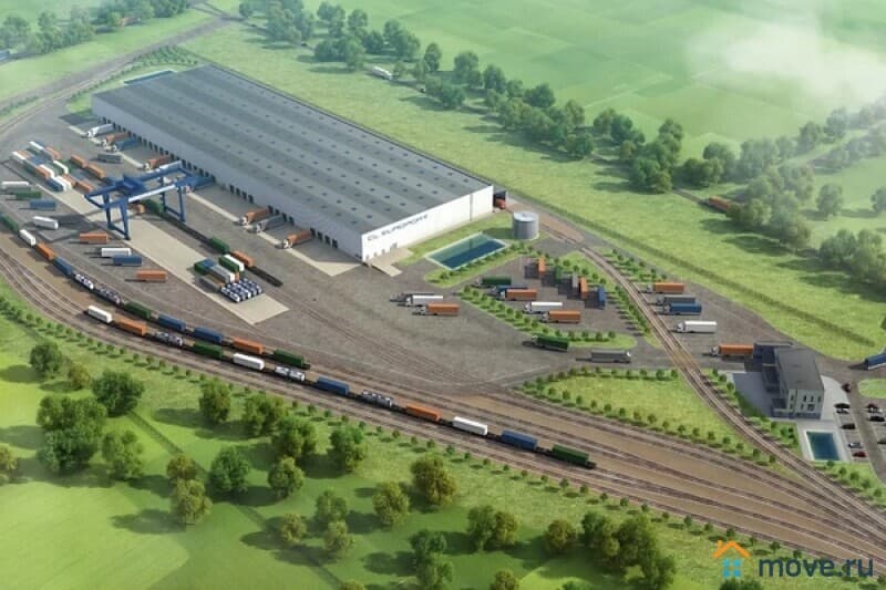 земля промышленного назначения, 4.5 га