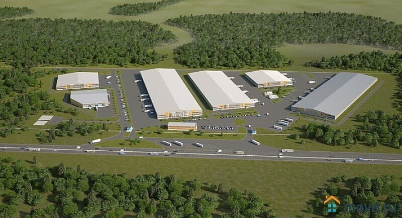 земля промышленного назначения, 66 га