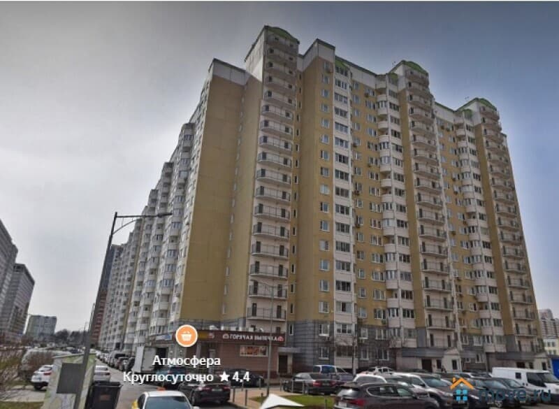 2-комн. квартира, 55.5 м²