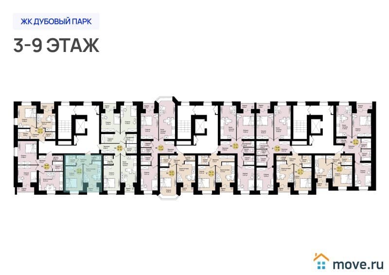 1-комн. квартира, 39 м&sup2;