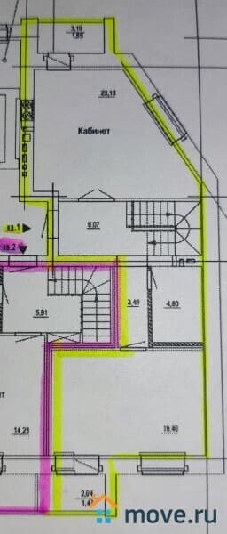 3-комн. квартира, 103 м²