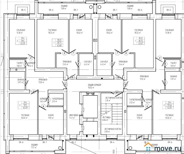 2-комн. квартира, 67 м&sup2;