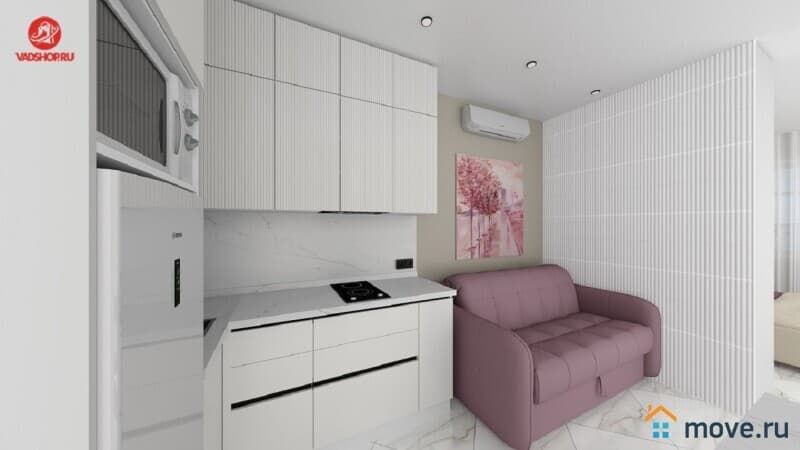 1-комн. апартаменты, 29 м²