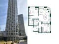 2-комн. квартира, 66.1 м²
