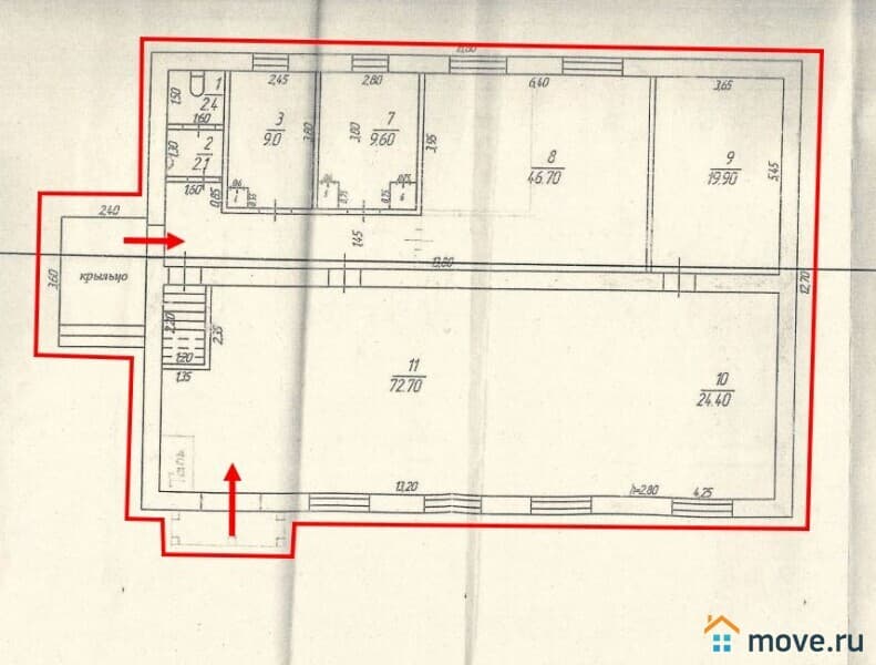 склад, 383.9 м²