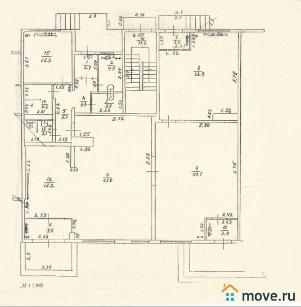 торговое помещение, 191.3 м²