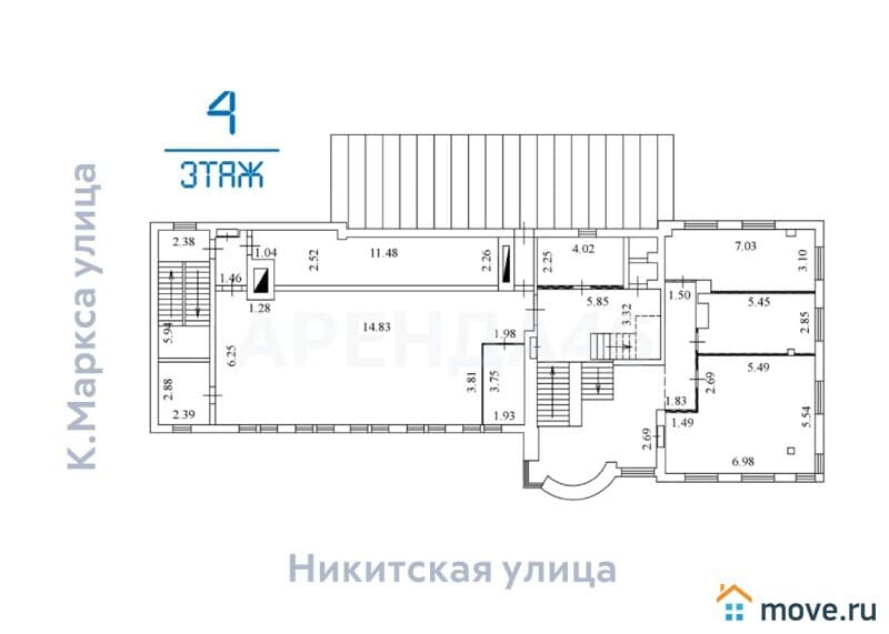 свободного назначения, 350 м²