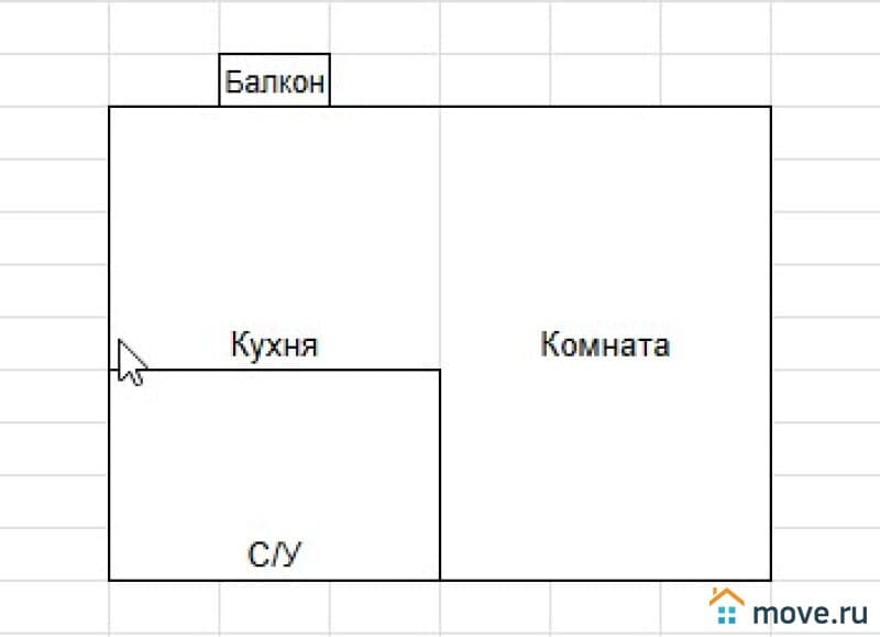 1-комн. апартаменты, 35 м²