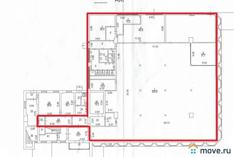 офис, 888 м&sup2;