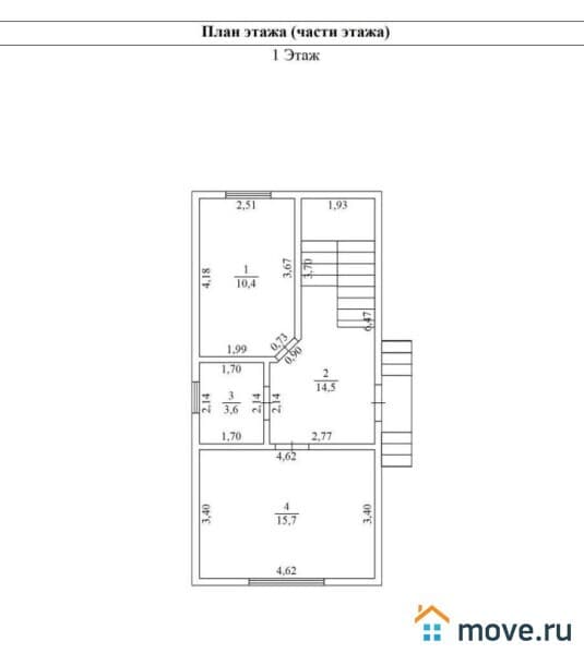 дом, 110 м², 4 сотки