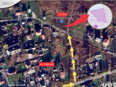 Продажа земли под ИЖС, 13.9 сотки, Отважное, улица Школьная, д 10