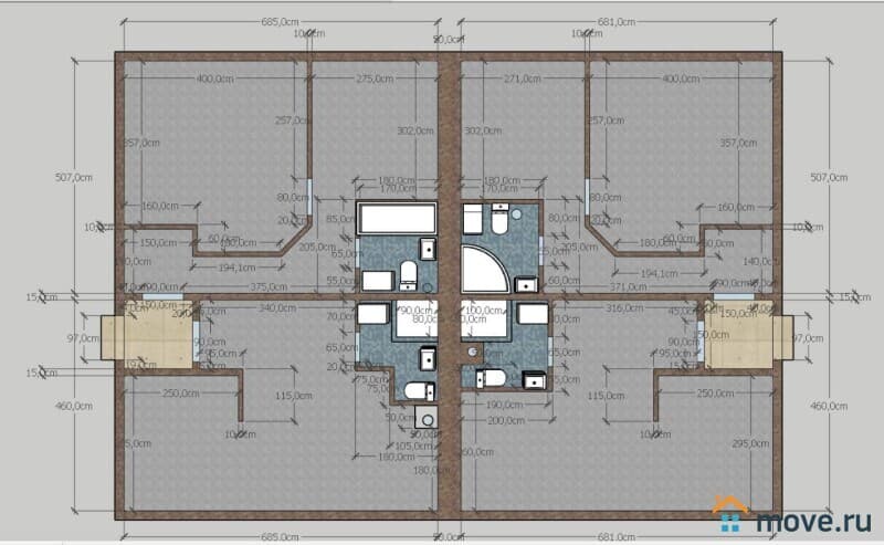 4-комн. апартаменты, 134 м²