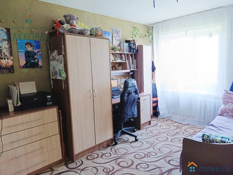 3-комн. квартира, 58.4 м²
