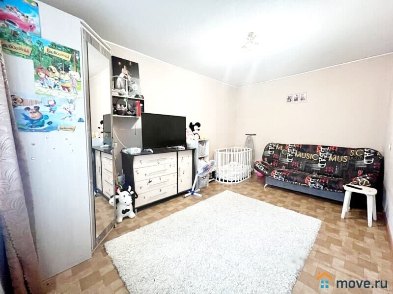 1-комн. квартира, 31.7 м²