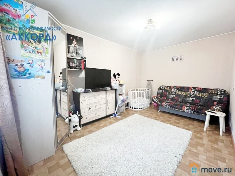 1-комн. квартира, 31.7 м²