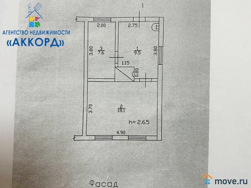 дом, 35.2 м²