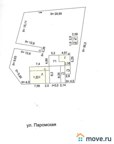 дом, 67.3 м², 15 соток