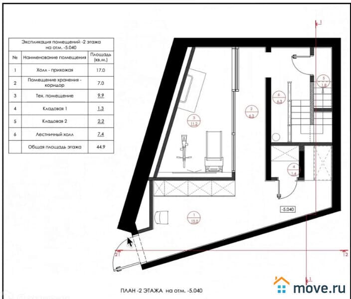 5-комн. квартира, 237 м²