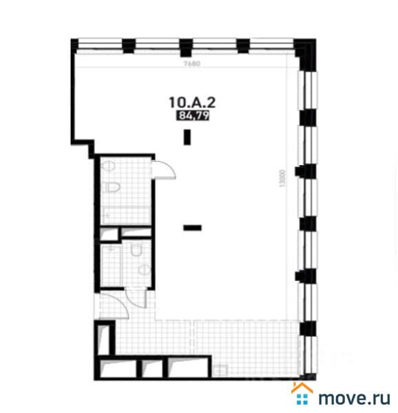 3-комн. апартаменты, 85 м²