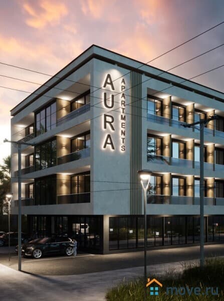 1-комн. апартаменты, 26 м²