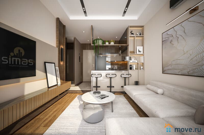 2-комн. апартаменты, 45 м²