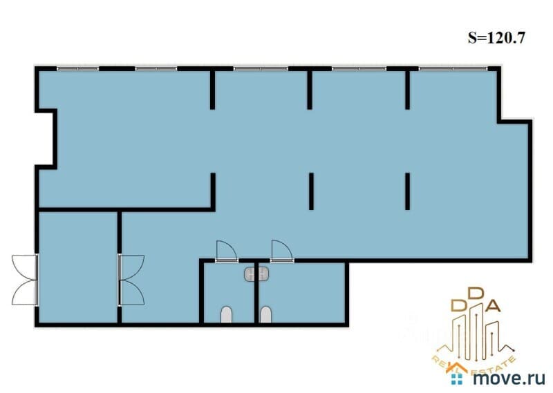 свободного назначения, 120 м²