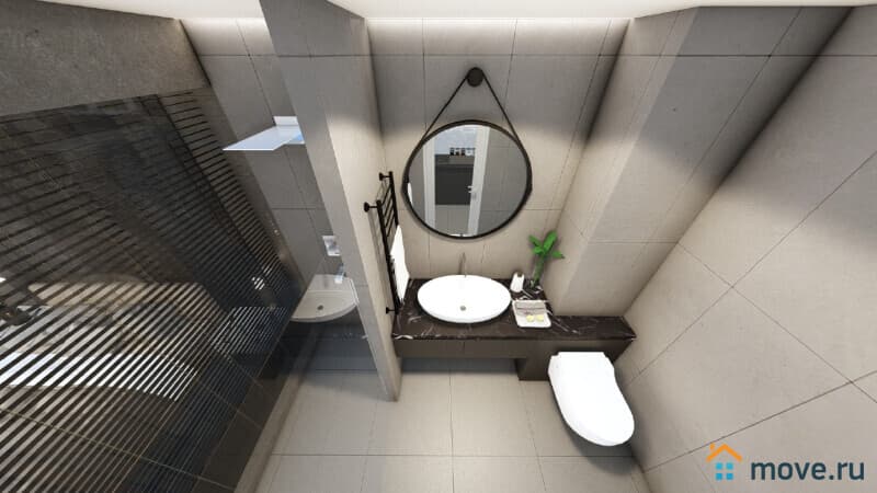 3-комн. апартаменты, 60 м²