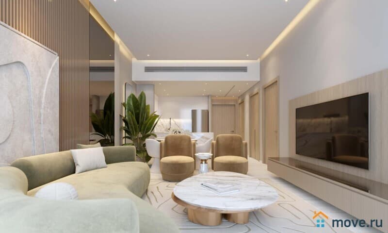 3-комн. квартира, 107 м²